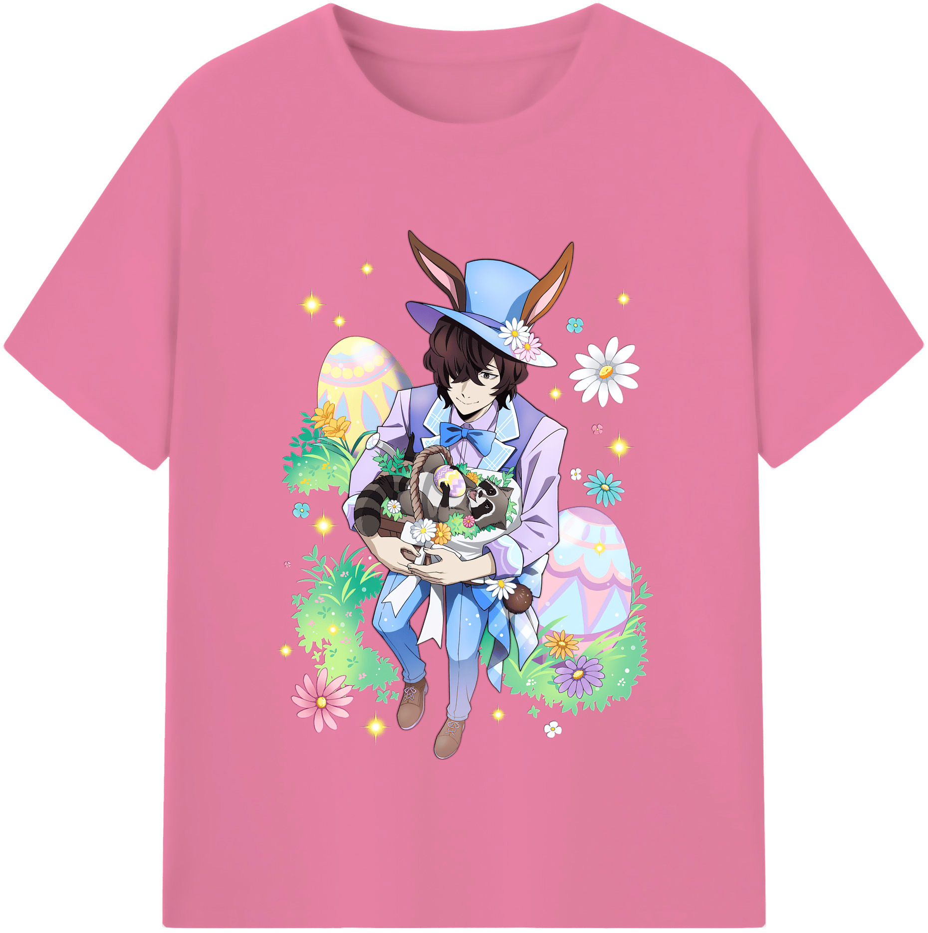 （画像用） 文豪ストレイドッグス Bungo Stray Dogs 綿100％半袖Tシャツ（フロントプリント）